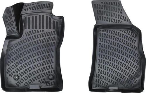 Fiat Doblo Uyumlu Panelvan (2 Parça) 2010-2015 3D Havuzlu Siyah Paspas Seti