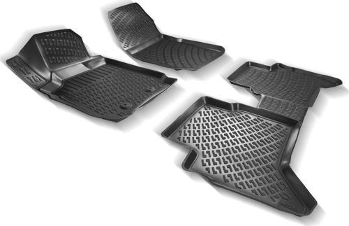 Ford C-Max Uyumlu 2011 Sonrası 3D Havuzlu Siyah Paspas Seti