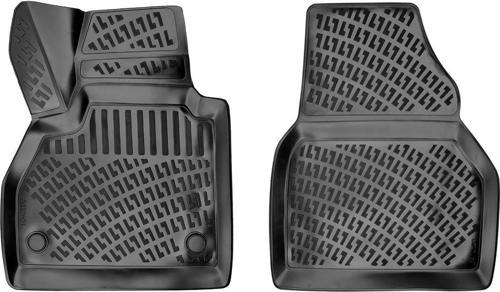 Peugeot Bipper Uyumlu Panelvan (2 Parça) 2008 Sonrası 3D Havuzlu Siyah Paspas Seti
