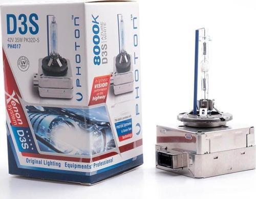 D3S 8000K Uyumlu Azure White Ampul