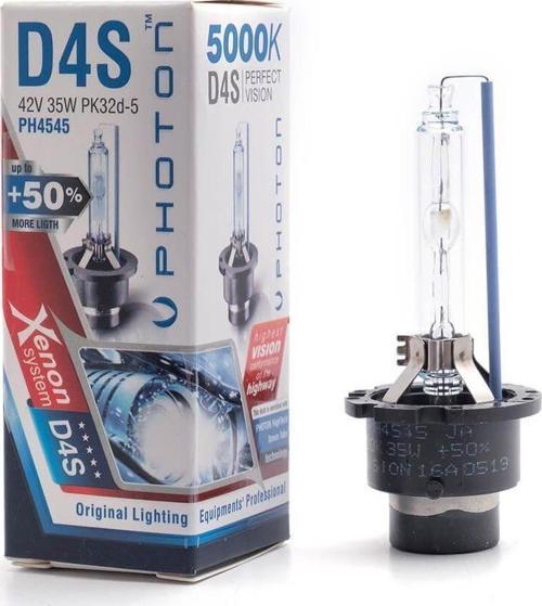 D4S 5000K Uyumlu 0,5 Fazla Işık Oem Ampul