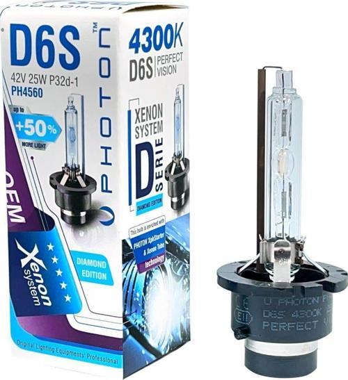 D6S 4300K Uyumlu 0,5 Fazla Işık Oem Ampul