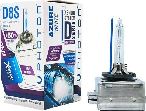 D8S 8000K Uyumlu Azure White Buz Mavisi