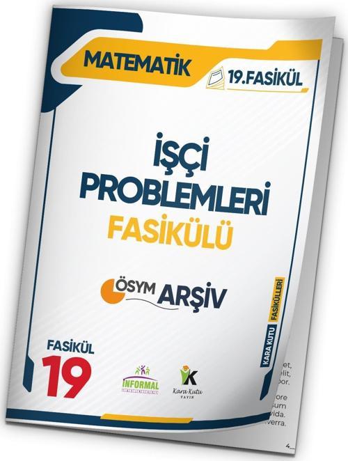 2025 TYT Matematik İşçi Problemleri ÖSYM Çıkmış Soru Modüler Set 19. Fasikülü 