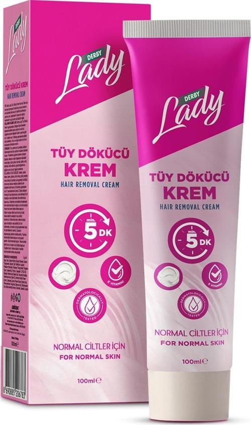 Lady Tüy Dökücü Krem Normal Ciltler İçin 100Mlx12 Adet