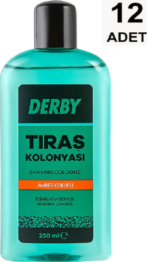 Tıraş Kolonyası Amber 250 ml x12 Adet