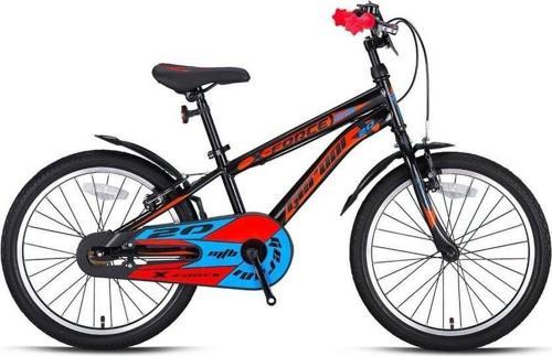X-Force - 20" Mtb - 10' - Vitessiz - V.B. Siyah-Kırmızı Mavi