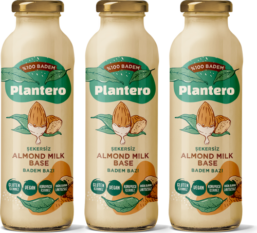 3'lü Badem Sütü Bazı Konsantre 250 gr