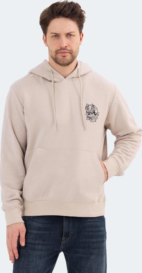 12275152 Erkek Sweatshirt Bej