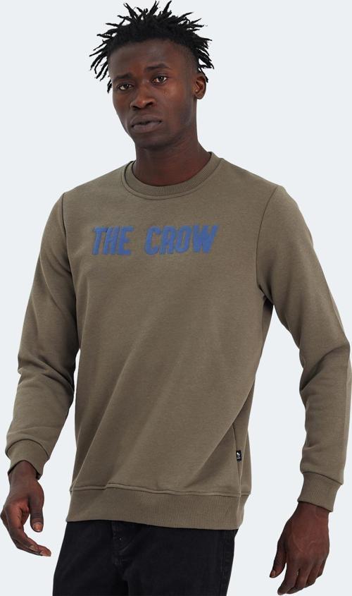 Erkek Sweatshirt Zeytin Yeşil