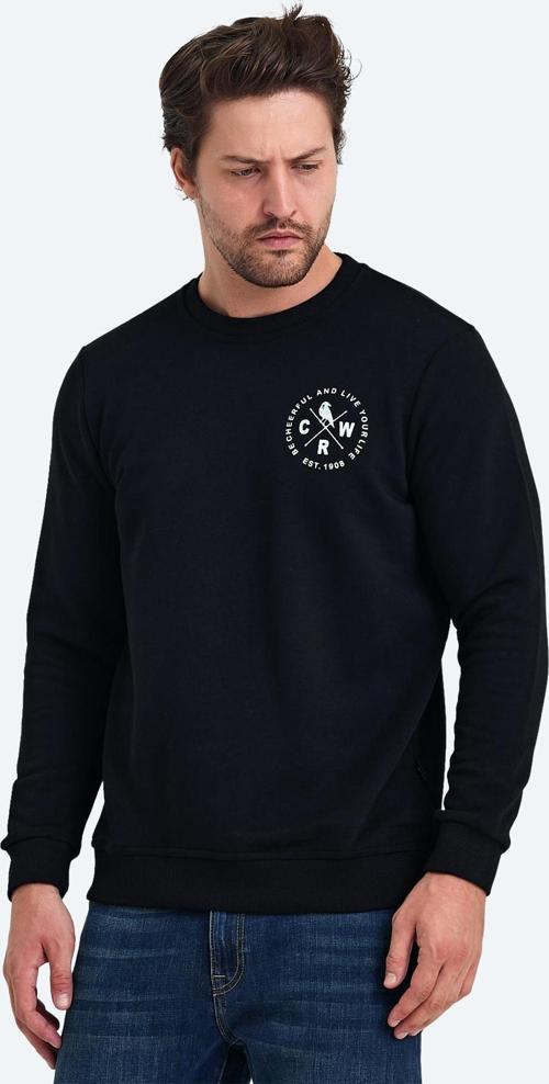 LIFE Erkek Sweatshirt Siyah