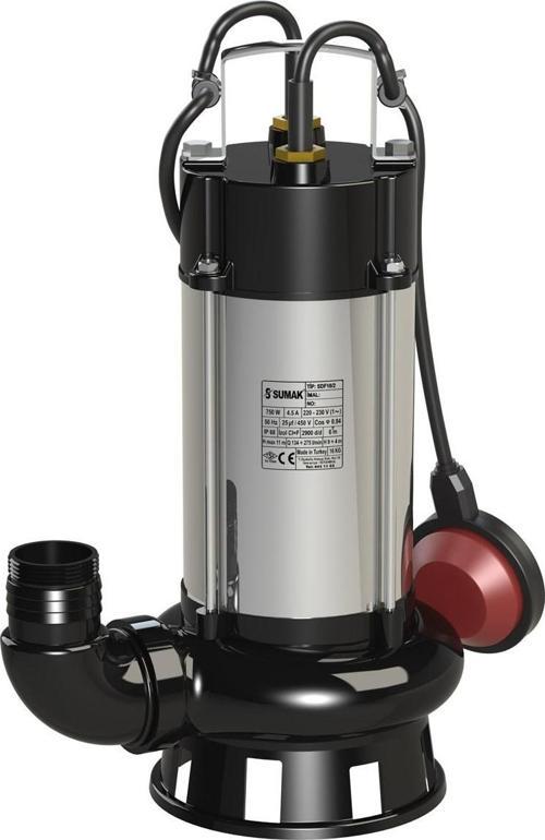 SDF 10/2 1 HP 220V Panolu Foseptik Dalgıç Pompa