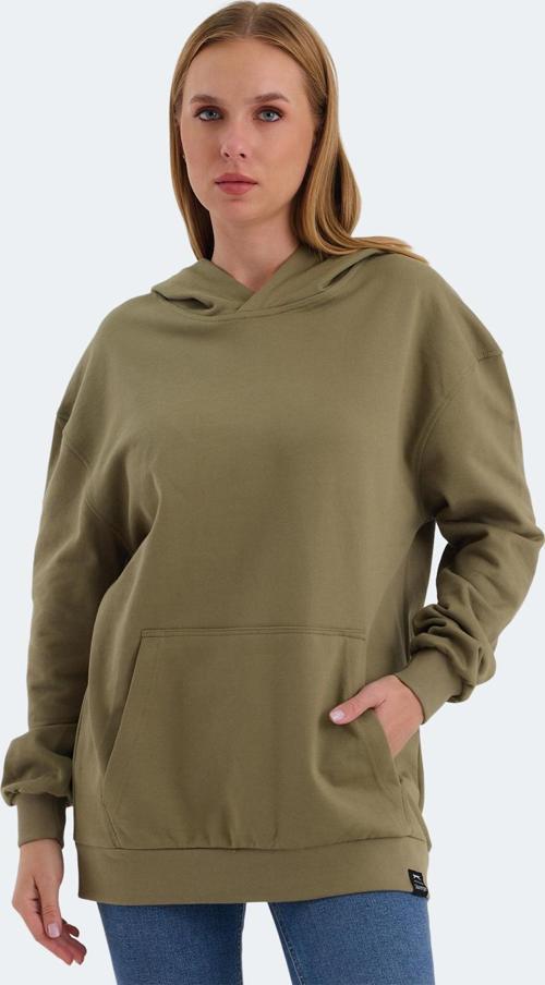 VIOLENCE Kadın Sweatshirt Haki