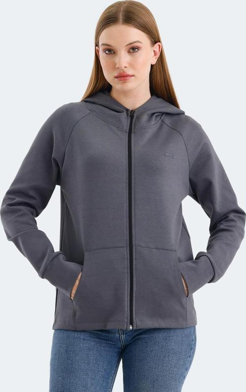 VASCO Kadın Sweatshirt Koyu Gri