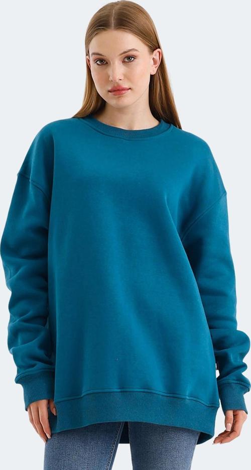 VADIM Oversıze Kadın Sweatshirt Petrol