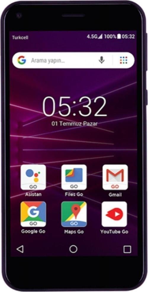 Venüs Go 8Gb Siyah Cep Telefonu - Distribütör Garantili