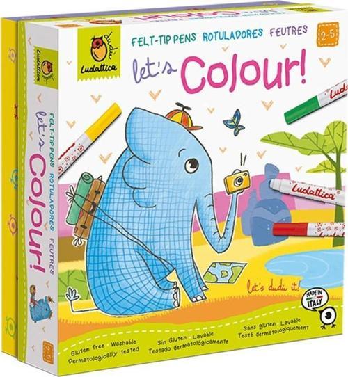 Lets Colour- Felt Tip Pens