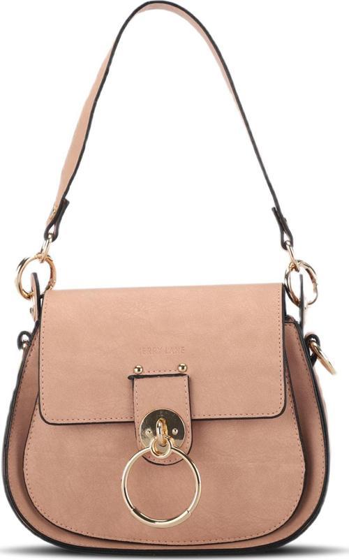 PRAG VIYANA Kadın El Çantası Pudra