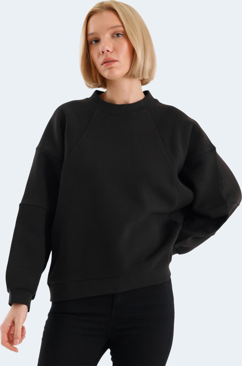 VIA Kadın Sweatshirt Siyah