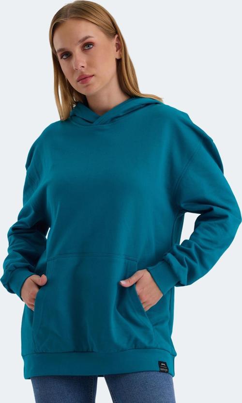 VIOLENCE Kadın Sweatshirt Petrol