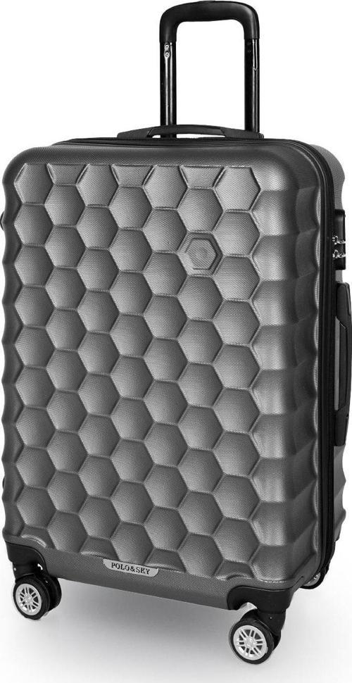 Petek Model Füme Renk Orta Boy Valiz