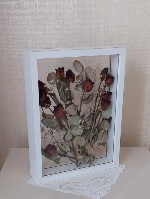 30X40 Cm Çift Yönlü Anı Çerçevesi! Gül Kutusu Şeffaf Gül Kutusu