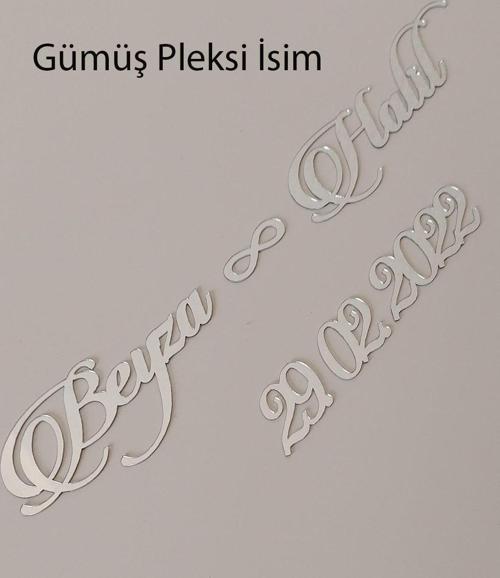 Çerçeveler Için Gümüş Pleksi Isimlik Ve Tarih! Parlak Pleksi Isimlik Ve Tarihlikler!