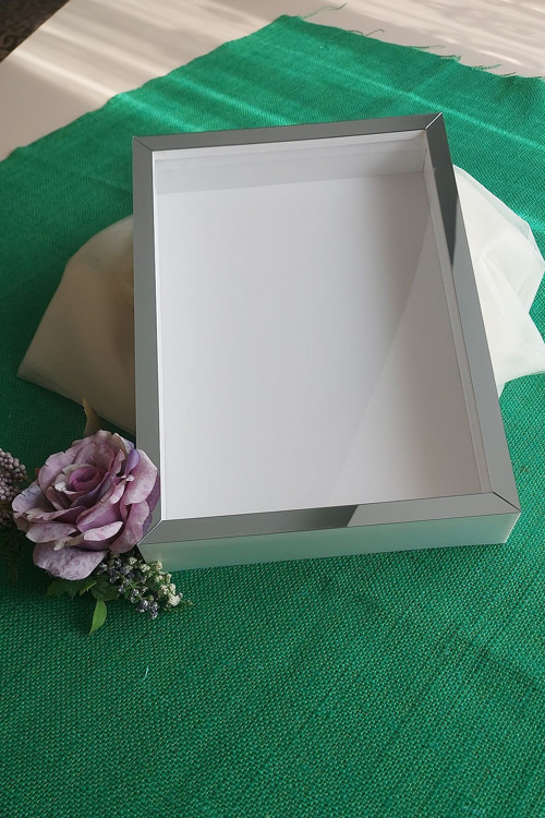 25X35 Cm Derin Anı Çerçevesi! Yeni Moda Gül Kutuları! Nişan Çiçeği Tasarımı!