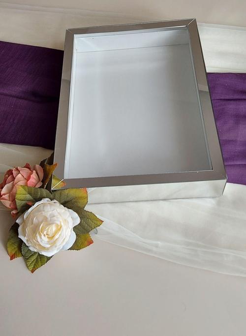 25X35 Cm Derin Anı Çerçevesi! Yeni Moda Gül Kutuları! Nişan Çiçeği Tasarımı!