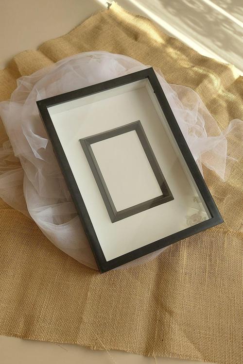 25X35 Cm Fotoğraf Bölümlü Anı Çerçevesi! Yeni Moda Gül Kutuları! Söz Nişan Çiçeği Tasarımı!