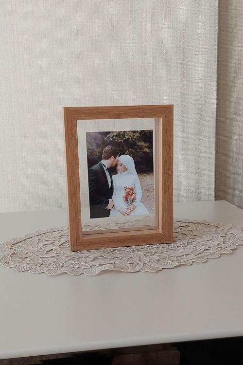 15 X 20X 5 Cm Dekoratif Çift Yönlü Yeni Moda Şık Çerçeve! Hkm Ticaret Çerçeve!