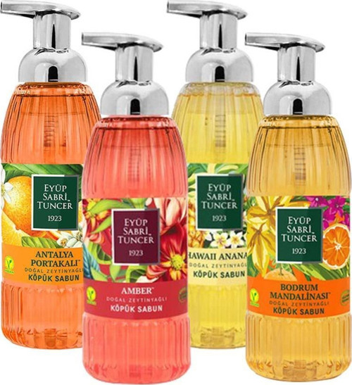 Zeytinyağlı Köpük Sabun Seti 500 ML