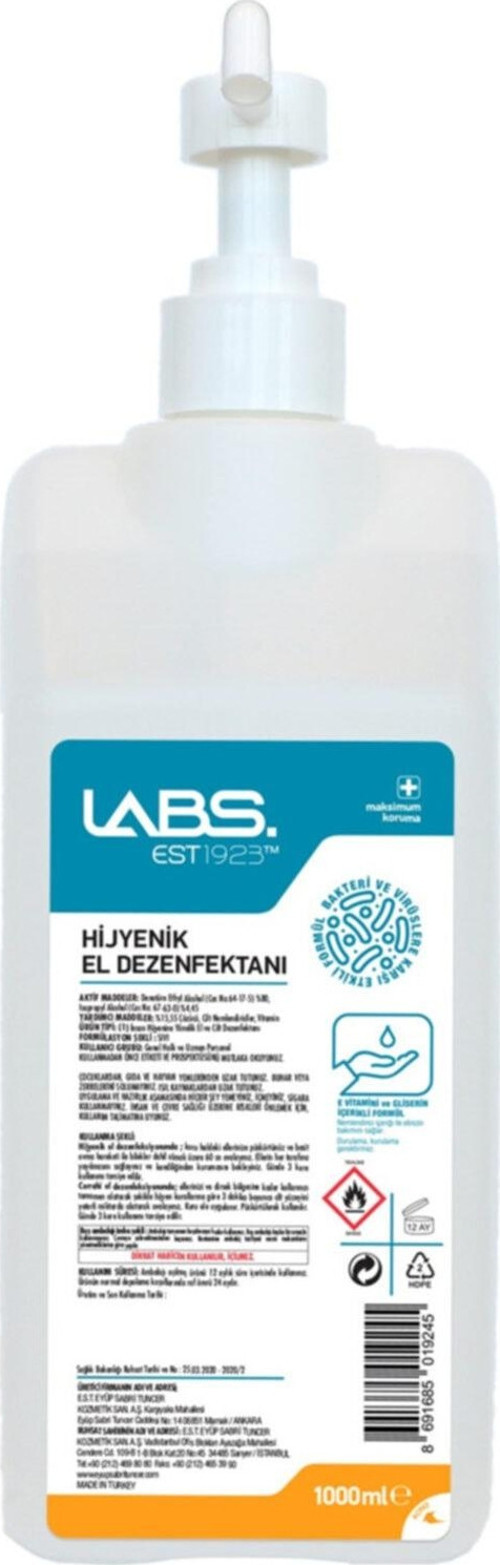 Labs Dezenfektan 1 Lt