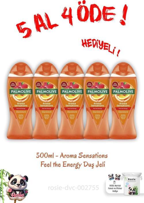 Aroma Sensations Feel The Energy Duş Jeli 500 Ml 5 Al 4 Öde 