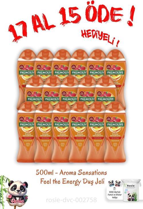 17 Al 15 Öde Aroma Sensations Feel The Energy Duş Jeli 500 Ml