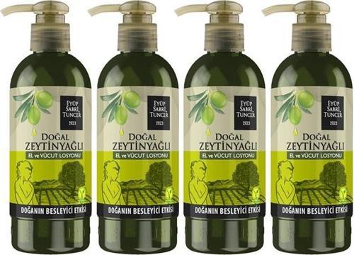 Doğal Zeytinyağlı El Ve Vücut Losyonu 250 ML x 4 Adet