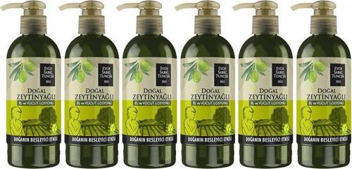 Doğal Zeytinyağlı El Ve Vücut Losyonu 250 ml x 6 Adet