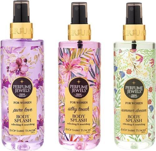 Vücut Spreyi Pure Love, Silky Touch ve Summer Dream