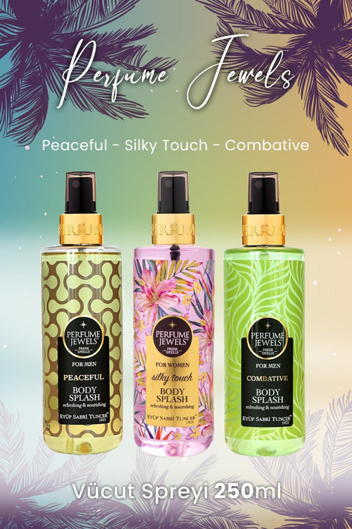 Vücut Spreyi Peaceful, Silky Touch ve Combative