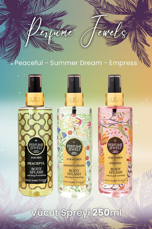 Vücut Spreyi Peaceful, The Adventure ve Empress