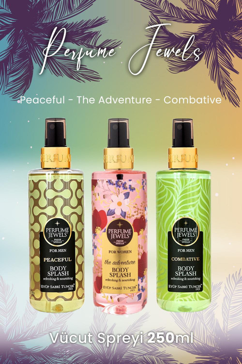 Vücut Spreyi Peaceful, The Adventure ve Combative