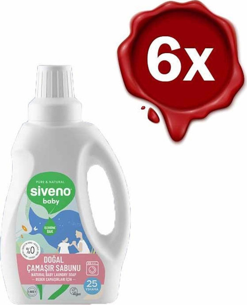 Baby Doğal Çamaşır Sabunu 750 ml X 6