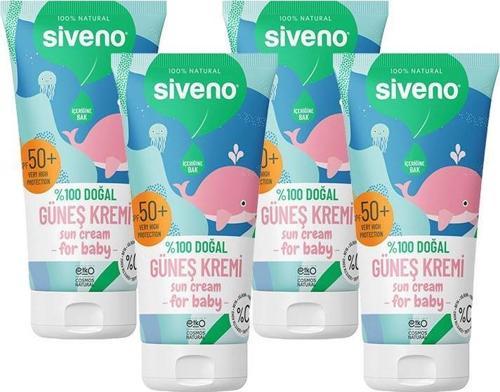 Bebekler Için Doğal Güneş Kremi 50 Spf 50 ml X 4