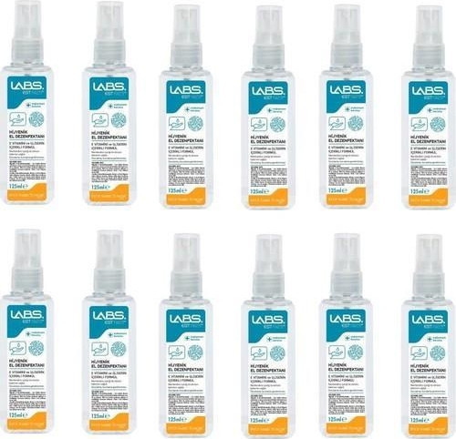 Labs El Dezenfektanı 125 ml x 12 Adet