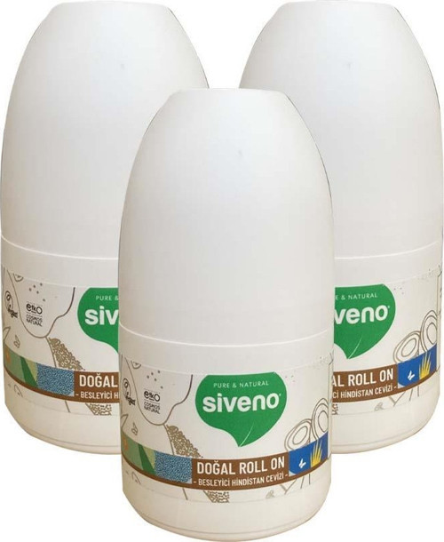 Doğal Roll On – Besleyici Hindistan Cevizi 50 ml X 3