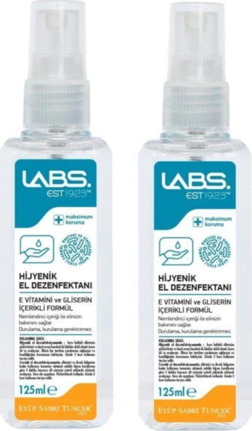 Labs El Dezenfektanı 125 ml x 2 adet