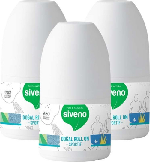 Doğal Roll-On Sportive 50 ml X 3