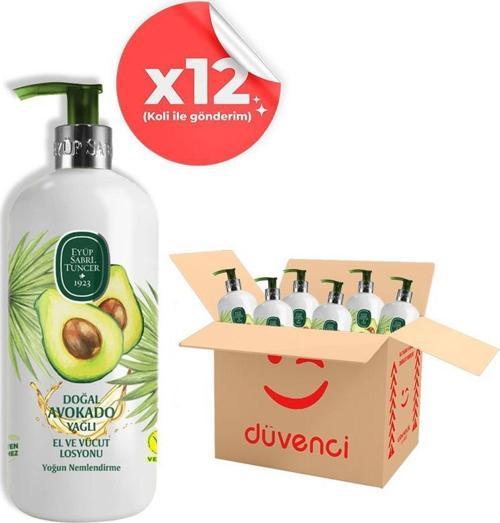 Doğal Avokado Yağlı El Ve Vücut Losyonu 500 ML x 24