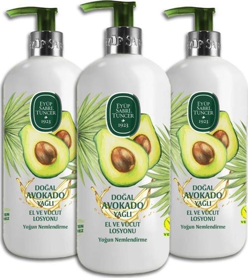 Avokado El Ve Vücut Losyonu 500 ML - 3 Adet