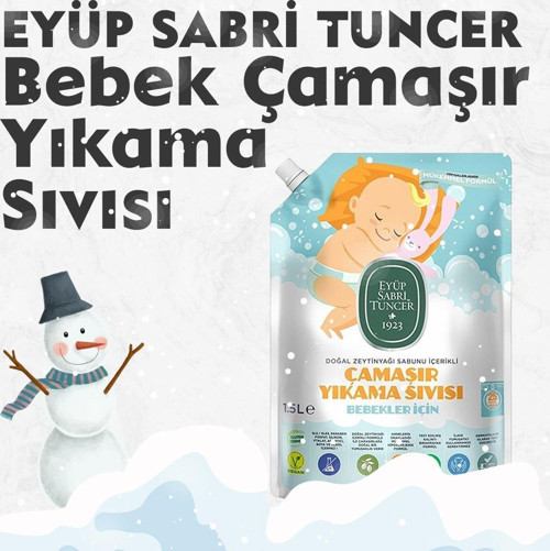 Bebek Çamaşır Yıkama Sıvısı 1500 ml